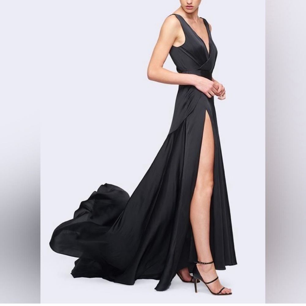 Fame & partners Escala Black Gown 4